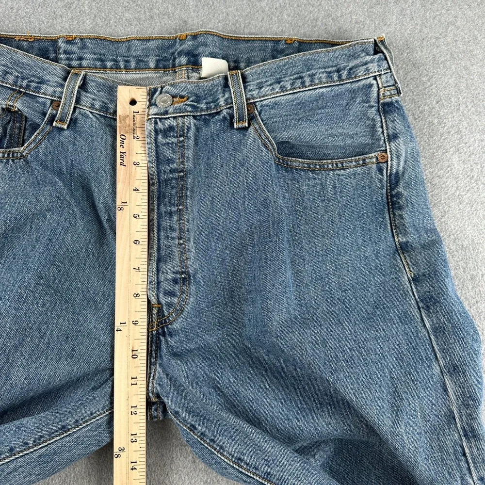 Vintage Levi's 501 XX Jeans Mens 38x30 Blue Original Fit Button Fly Straight Leg